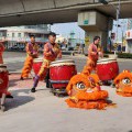 醒獅團表演